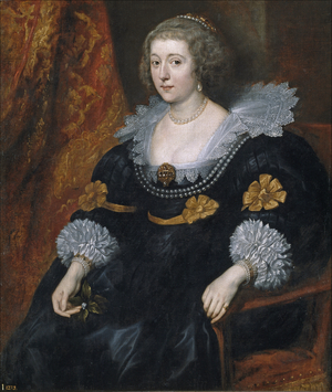 Portrait Of Amalia Of Solms-Braunfels (1602-1675) (Amelie De Solms Braunfels), 1631-1632 (oil on canvas)
