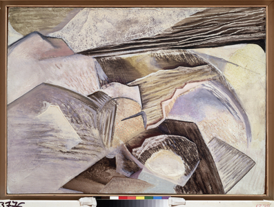 Cubist Composition, 1923 (oil on panel)