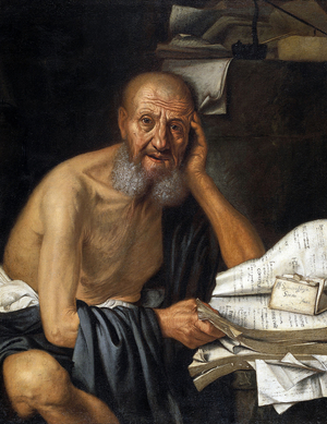 Sokrates by Bellotti, Pietro (1625-1700)