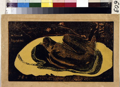 Manao Tupapau (the spirit of the dead watches), 1893-1894 (gravure)