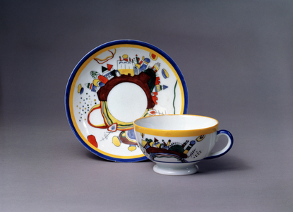 Porcelain Cup And Cutting, 1923 (porcelain)