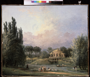 In A Park, c.1770-1780 (oil on canvas)