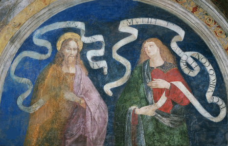 Andrew the Apostle and the Prophet Isaiah, 1492-1495 (fresco)