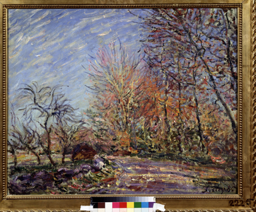 At the edge of the forest In Fontainebleau, 1855 (impression)