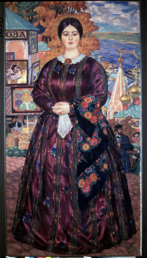 Merchant (Mercihant Woman), 1915 (oil on canvas)