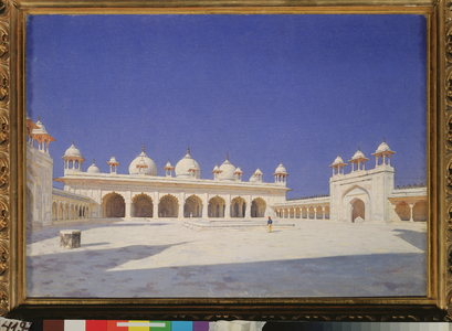 The pearl mosque (Motor Masjid), 1874-76 (oil on canvas)