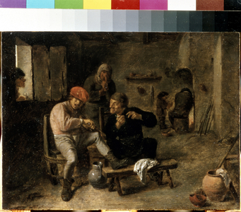 Tavern Scene (The VIllage Fiddler), 1634-1638 (painting)