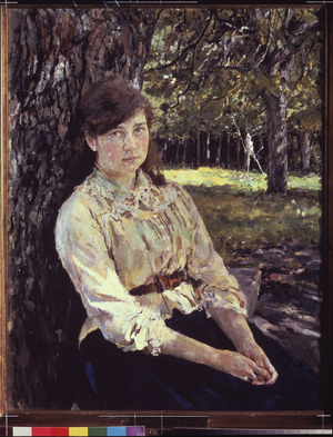 Young woman in the sun, 1888 (oil on canvas)