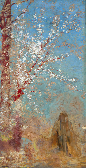 Figure Under A Blossoming Tree, 1904-1905 (oil on canvas)