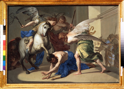 "The expulsion of HelioDore of the Temple", c.1650