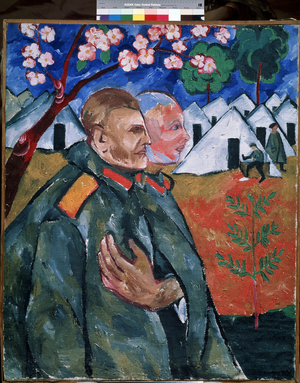 Portrait of artist Mikhail (Michel), 1911