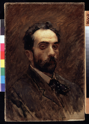 Self -portrait, end of 1890s (oil on canvas)