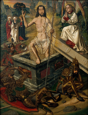 The Resurrection, c.1475 (oil on wood)