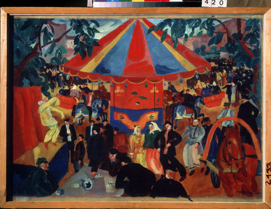 Carrousel (Carousel), 1922 (oil on canvas)