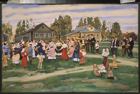 Country Circle Dance, 1903-04 (oil on canvas)