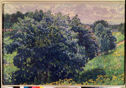 A Blue Bush, 1907 (oil on canvas)