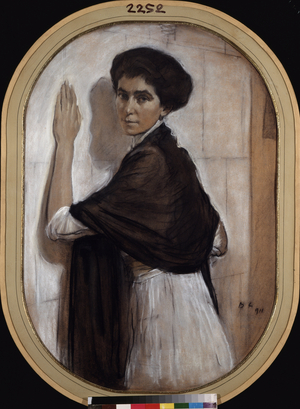 Portrait of Countess Sofia Olsuphyeva, 1911 (pastel)