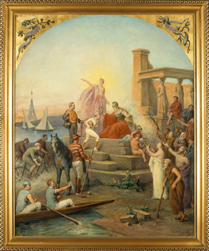 Allegory Of Sports, 1896 (oil on canvas)