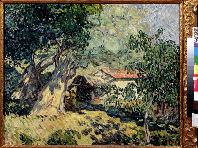 A hut in the forest, 1906 (oil on canvas)