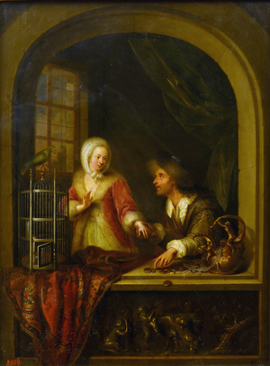 The Seducer, 1783 (oil on canvas)