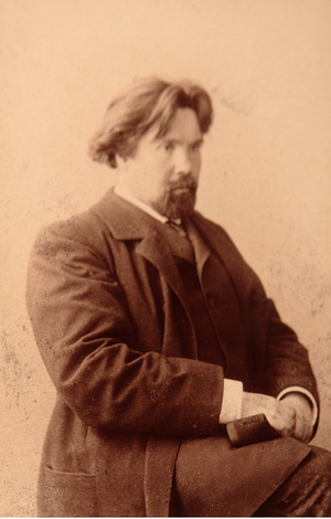 Portrait Of The Artist Vasilli Ivan Ovich Sourikov (1848-1916), 1896 (photo)