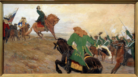 Pierre I of Russia (or Pierre le Grand, 1672-1725), 1944 (oil on wood)