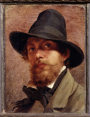 Self -Portrait, 1856 (paint)