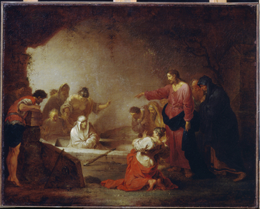 The Resurrection Of Lazarus. (Lazare De Bethanie), c.1793 (oil on canvas)