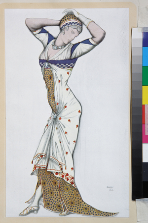 Modern dress design, c.1910 (lithograph)