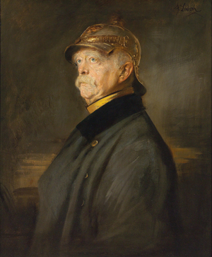 Portrait Of Otto Von Bismarck (1815-1898), 1870 (oil on canvas)