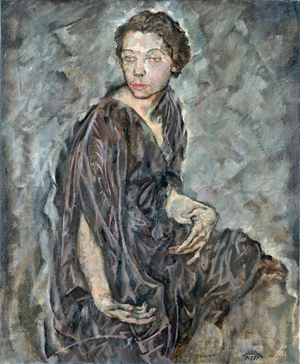 Portrait of Tilla Durieux (1880-1971), Austrian actress and Comedian, 1912 (oil on canvas)
