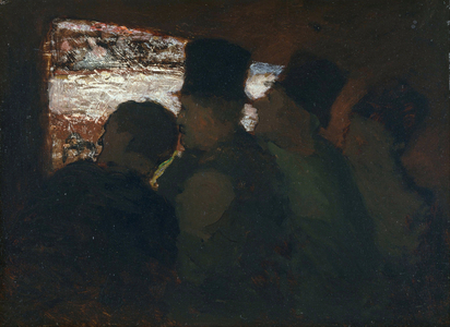 On The Ground, 1858 (paint)