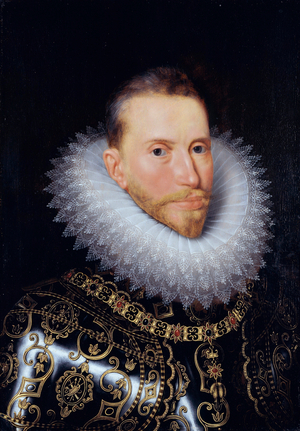Portrait of Albert VII, Archduke of Austria (1559-1621) (oil on wood)