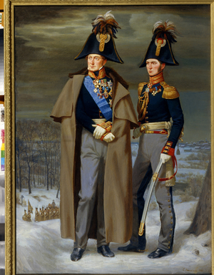 Le general comte Mikhail Miloradovich (Miloradovitch), 1987 (oil on canvas)