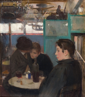 Interior of the Moulin de la Galette, c.1890  (oil on canvas)