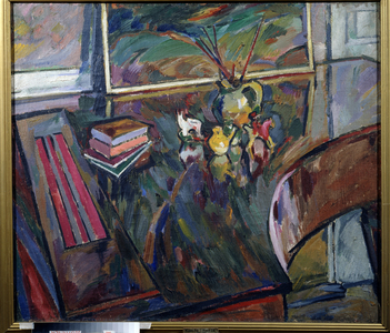 Nature morte sur le piano a queue (Still Life on the Grand Piano), 1911 (oil on canvas)