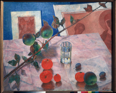 Pink Still Life, 1918 (oil on canvas)