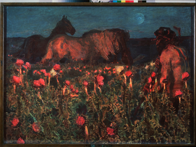 Night Falls (Night Is Coming), 1900 (oil on canvas)