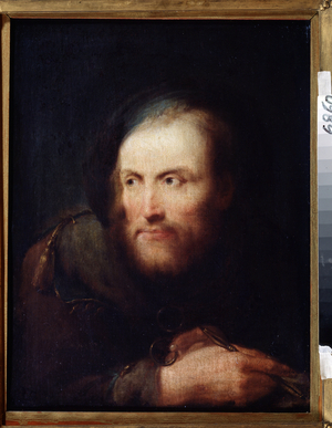 Portrait Of A Man. (Portrait Of A Man), 18th century (oil on canvas)