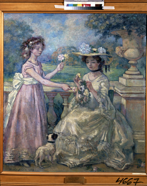 Two Girls On A Terrace, 1903 (painting)