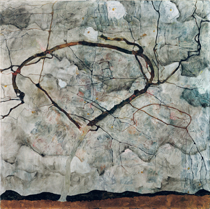 Autumn Tree In A Turbulent Air, 1912 (oil on canvas)