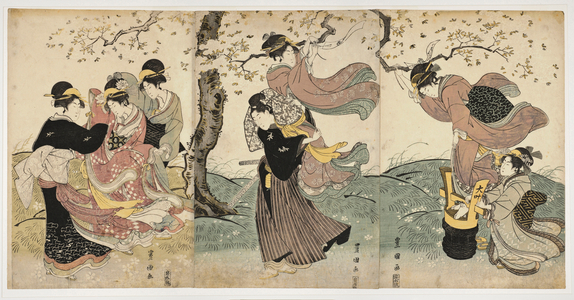 Flowers in the Wind, c.1797-1800 (print)