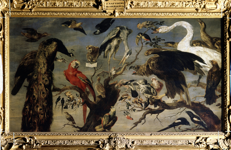Bird Concert (A Bird's Concert), 1630-1640 (oil on canvas)