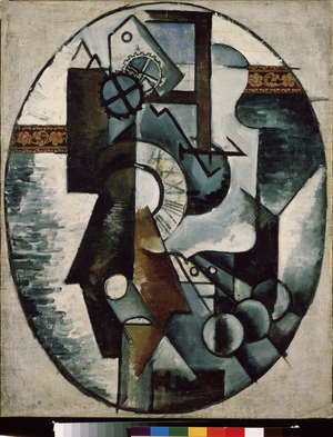 The Clock, 1914 (oil on canvas)