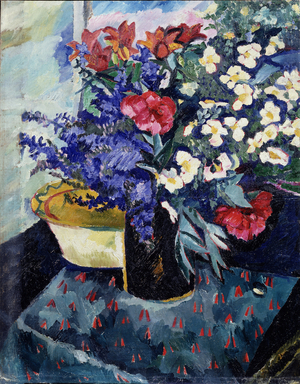 Flowers, 1906-11 (paint)