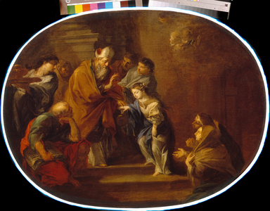 The presentation of the Blessed Virgin Mary (oil on canvas)