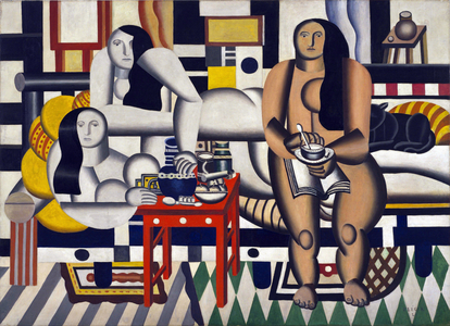 Three Women, 1921-1922 (oil on canvas)