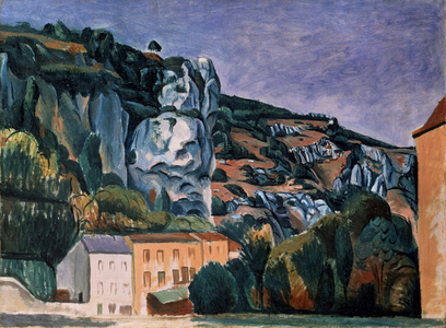 Cliffs, 1912 (oil on canvas)
