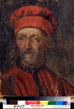 "Portrait Of The Rich Banker Florentin Luca Pitti (1394-1472)", 16th century (painting)