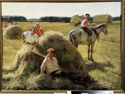 An embuse (to shirker), 1953 (oil on canvas)